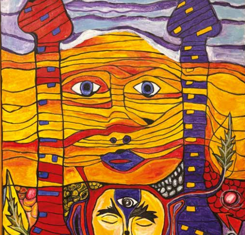 Obra de arte creada por un estudiante de Cre Arte